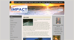 Desktop Screenshot of impactbehavioralhealth.com