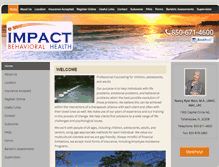 Tablet Screenshot of impactbehavioralhealth.com